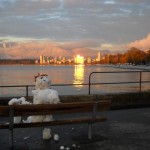 Snowman Sunset #3 Diana Walker Photo Vancouver BC Canada
