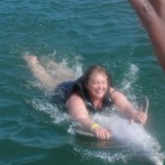 Diana Walker Swimming with Dolphins Grand Cayman 4683