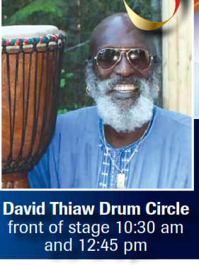 Enderby Arts Festival 2014 David Thiaw Drumming