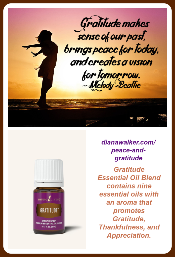 Peace and Gratitude Young Living Essential Oils