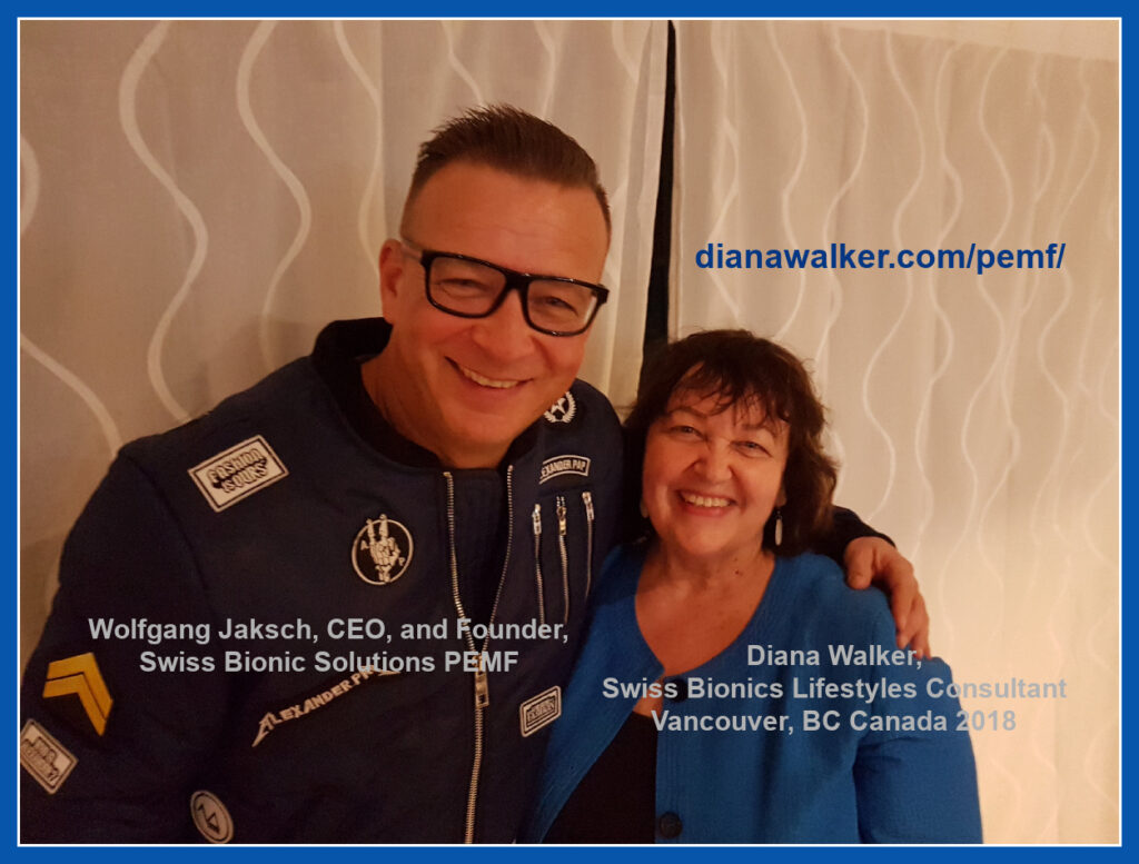 Wolfgang Jaksch PEMF Swiss Bionic Omnium1 Mat Diana Walker Relax, Energy, Chakras