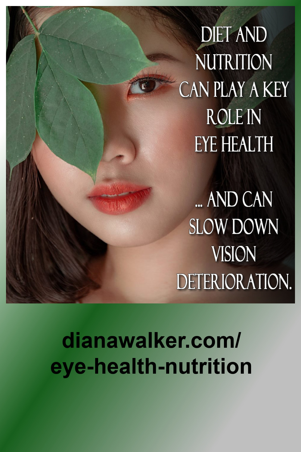 Eye Health Nutrition Diana Walker Young Living Ningxia Red