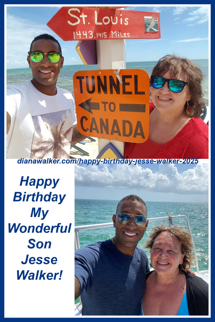 Happy Birthday Jesse Walker 2025 Caribbean 2017 and 2023