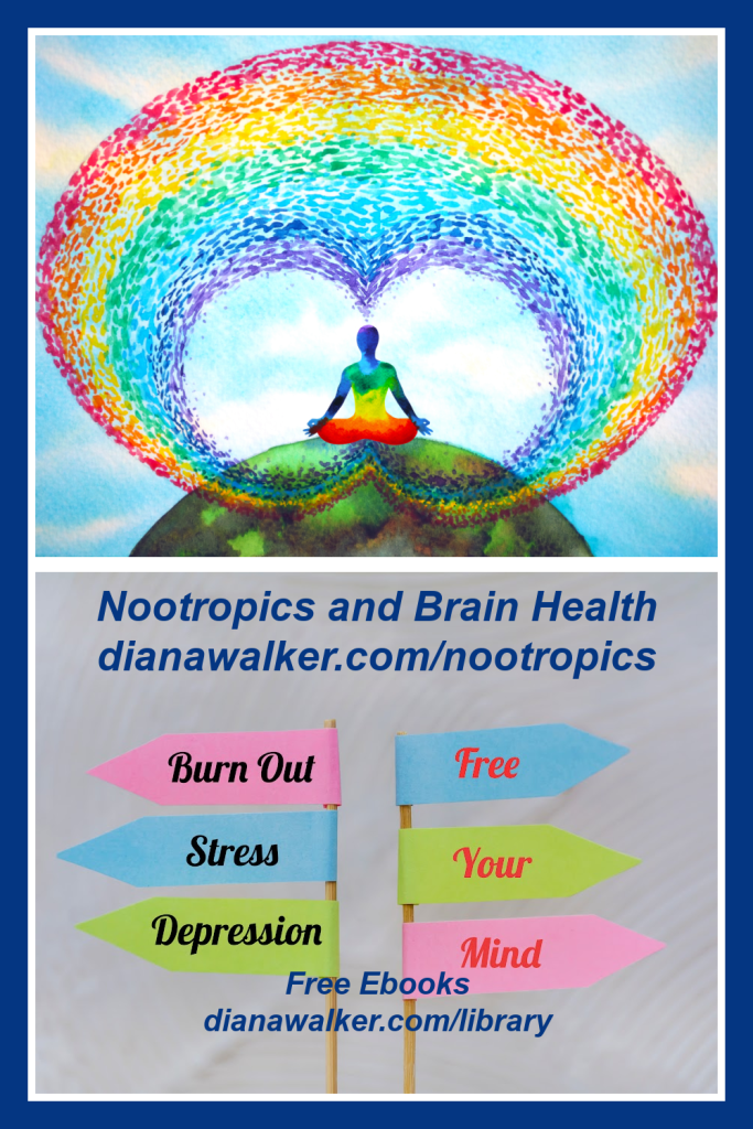 Nootropics and Brain Health Herbs Diana Walker Pin