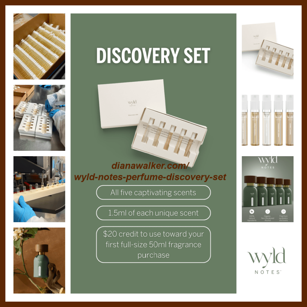 Wyld Notes Perfume Discovery Set Diana Walker