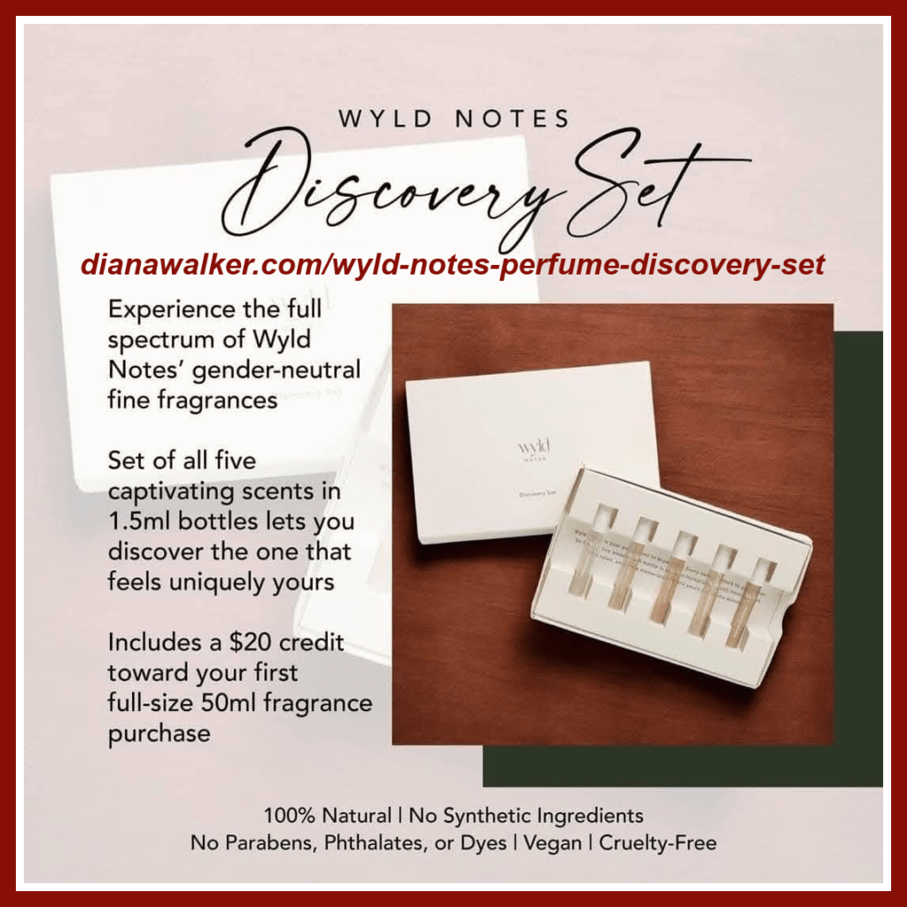 Wyld Notes Perfume Discovery Set Diana Walker